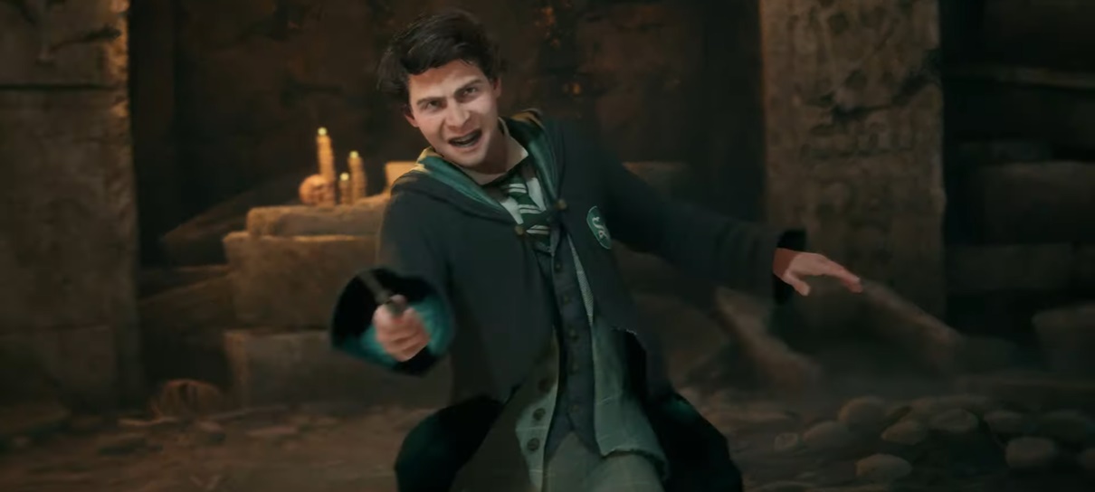 Novo trailer de Hogwarts Legacy destaca aranhas gigantes, esqueletos e mais