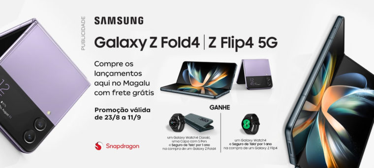 Samsung Galazu Z Fold4 e Z Flip4