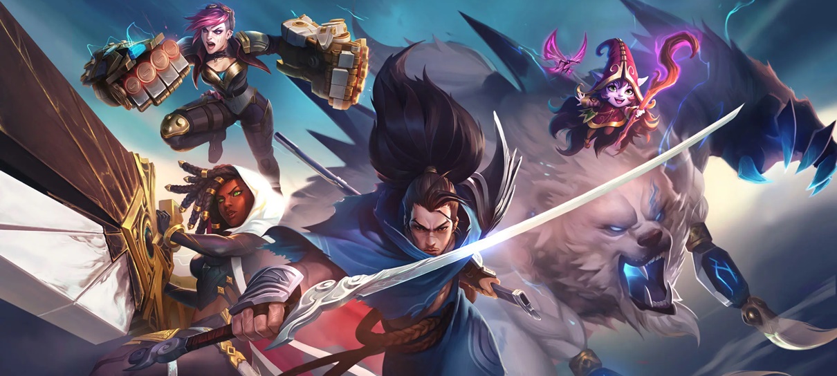 Riot Games celebra 10 anos de League of Legends no Brasil com grafite em SP e mais cidades