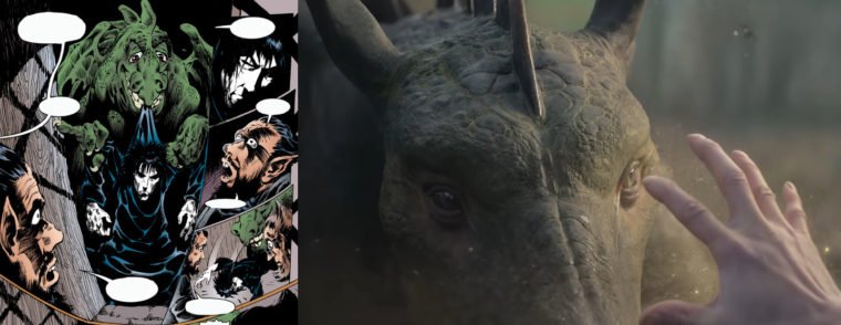 A gárgula Gregory em Sandman