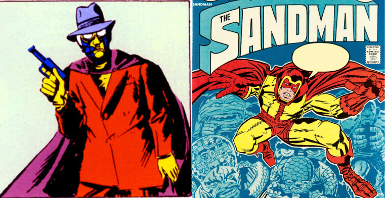 Os Sandmen Wesley Dodds e Garrett Sanford
