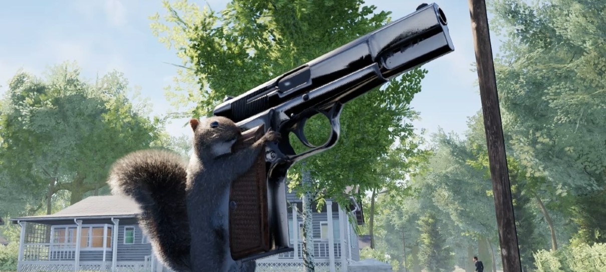 Jogo Squirrel with a Gun coloca jogador como, bem… um esquilo com uma arma