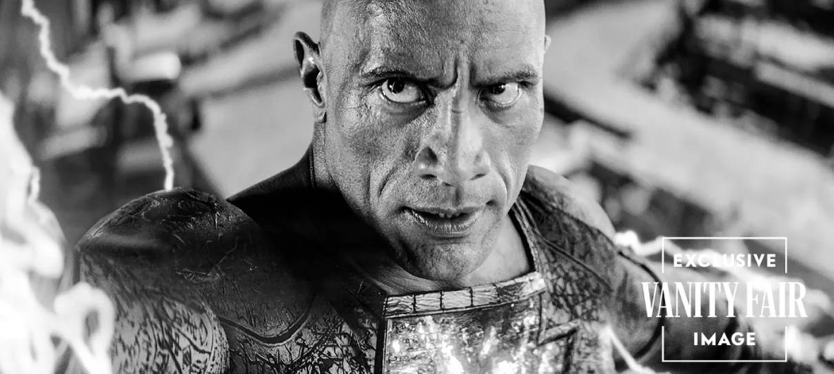 Adão Negro ganha novas imagens destacando The Rock e a Sociedade da Justiça