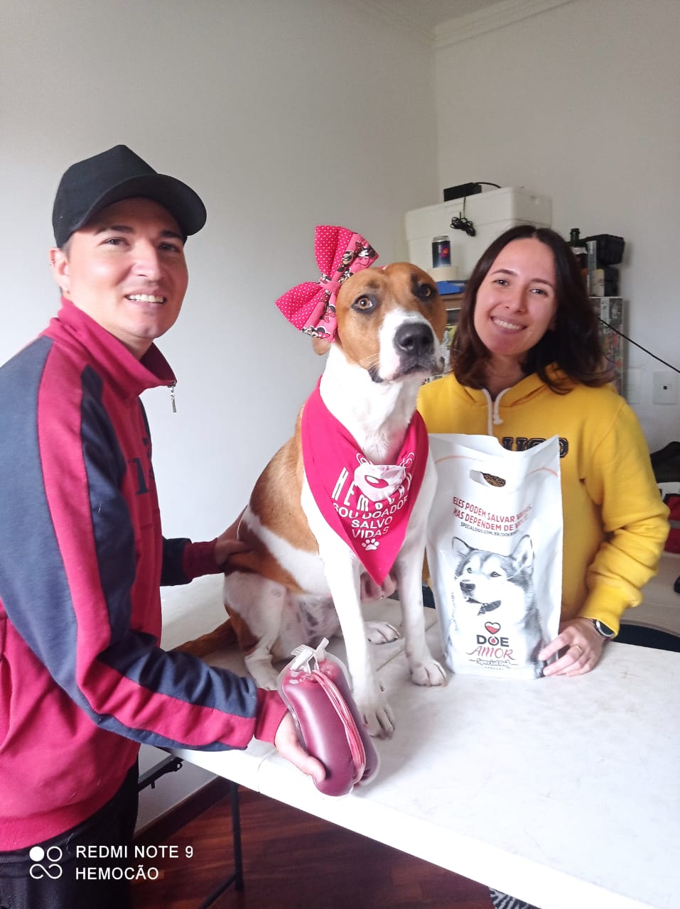Vitor Finotti e Cachorra Malta 