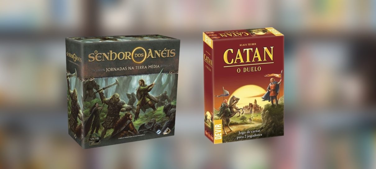 Aproveite RPGs, jogos de cartas e de tabuleiro em oferta - NerdBunker