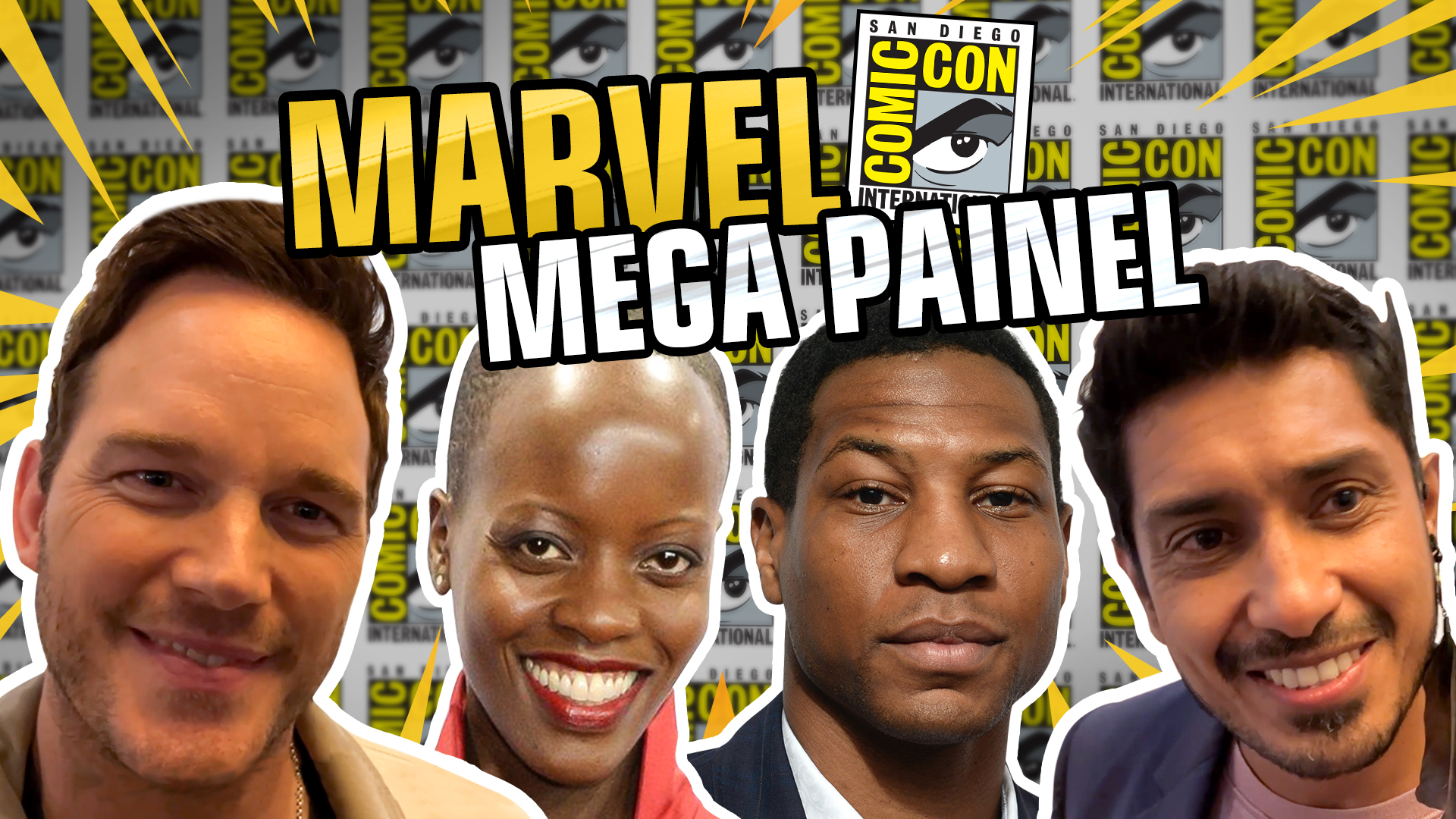 MEGA PAINEL MARVEL na San Diego Comic Con 2022