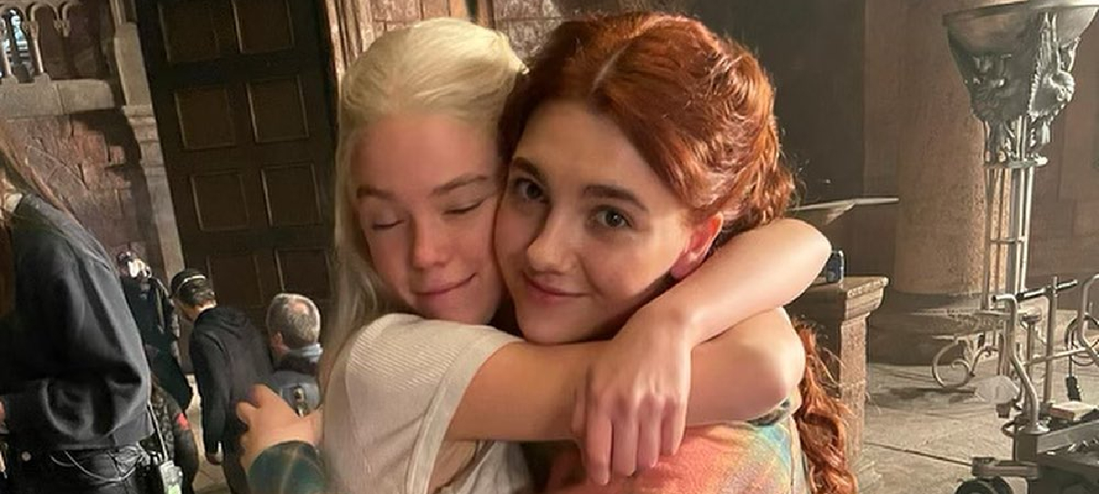 A Casa do Dragão: Milly Alcock se despede de Rhaenyra com fotos de bastidores
