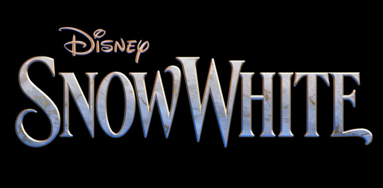 Logo oficial do live-action de Branca de Neve