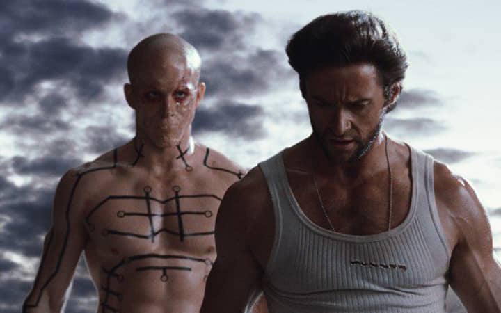 Ryan Reynolds como Deadpool e Hugh Jackman como Wolverine