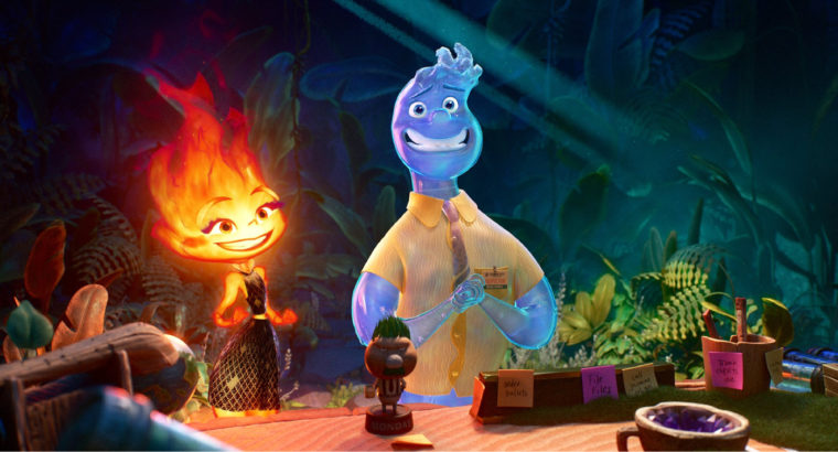 Primeira imagem oficial do filme Elemental