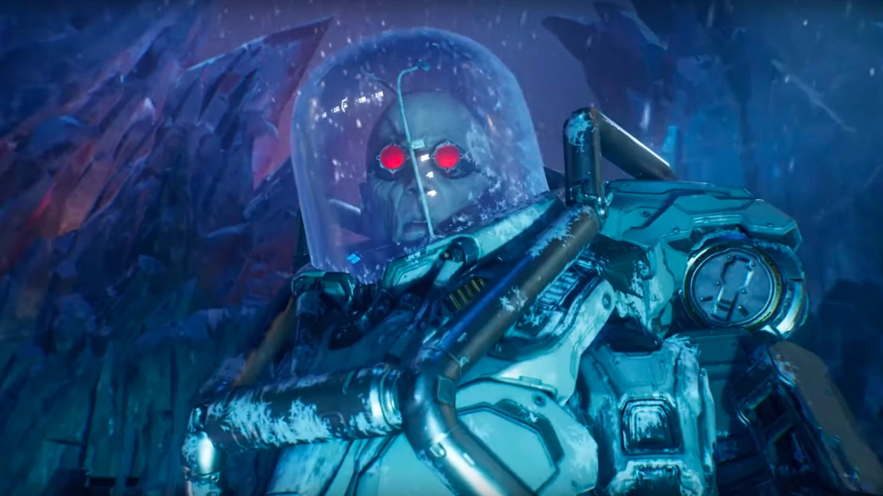 Gotham Knights revela pôsteres de Senhor Frio e Cara de Barro