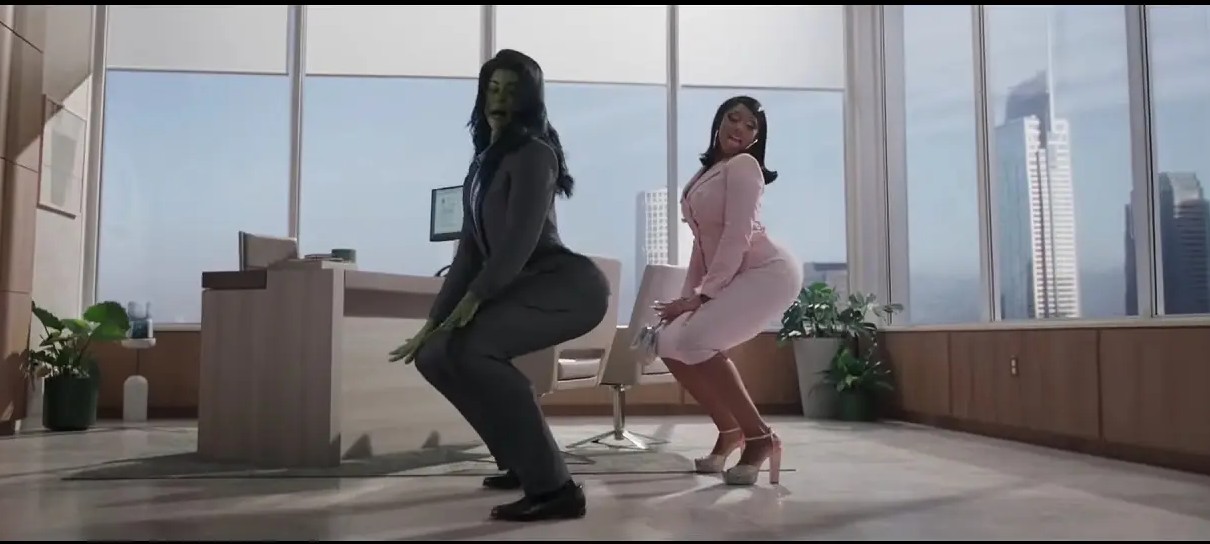 Zoeiro, Mark Ruffalo cai no rebolado de Mulher-Hulk e Megan Thee Stallion
