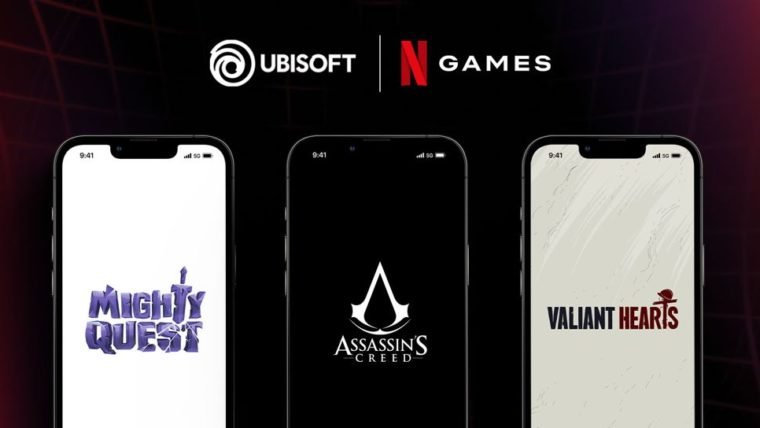 Ubisoft anuncia três jogos exclusivos para a Netflix