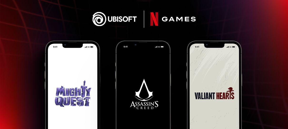 Ubisoft anuncia três jogos exclusivos para a Netflix