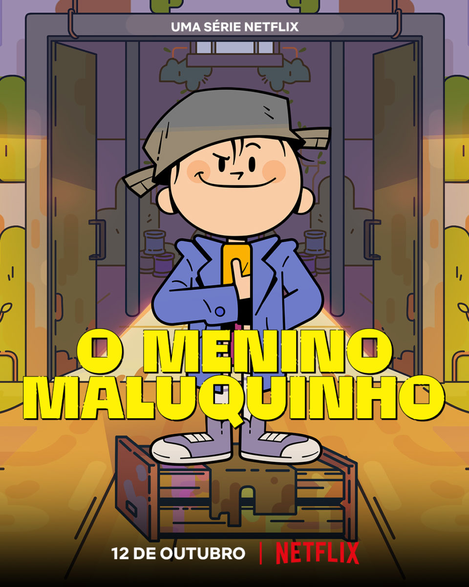 Cartaz de O Menino Maluquinho da Netflix