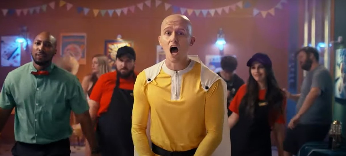 Saitama vira rapper em comercial bizarro para jogo de One Punch Man