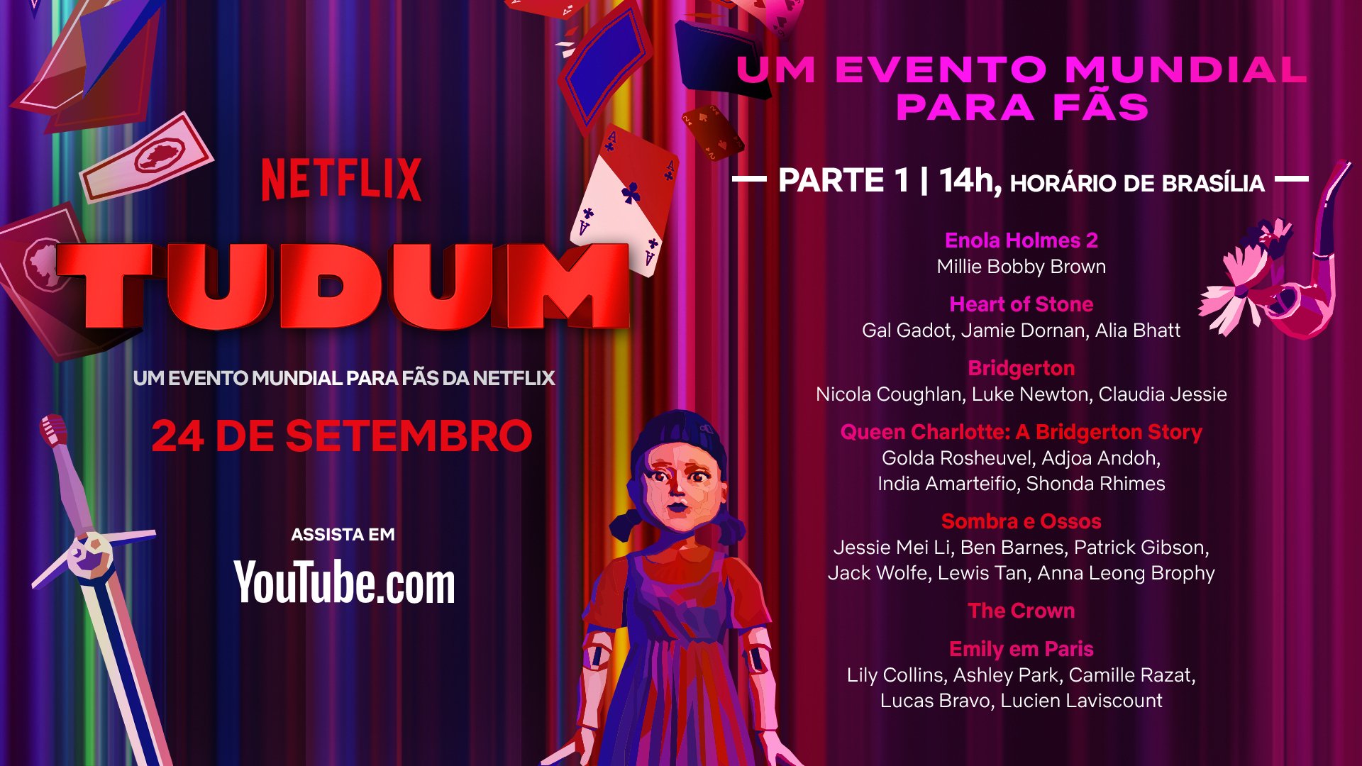 Netflix: confira os principais filmes, séries e novas temporadas anunciadas  no TUDUM 2023 