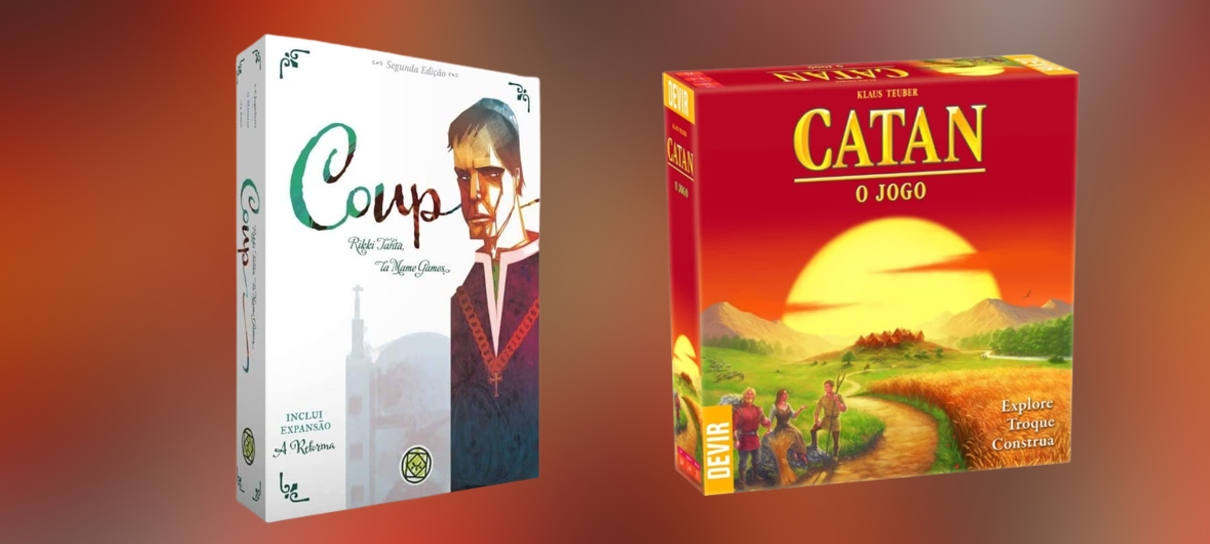 Ofertas: board e card games com até 33% de desconto