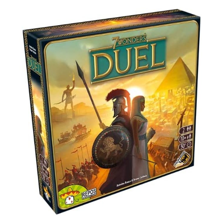 7 Wonders Duel é um dos títulos da lista do NerdBunker