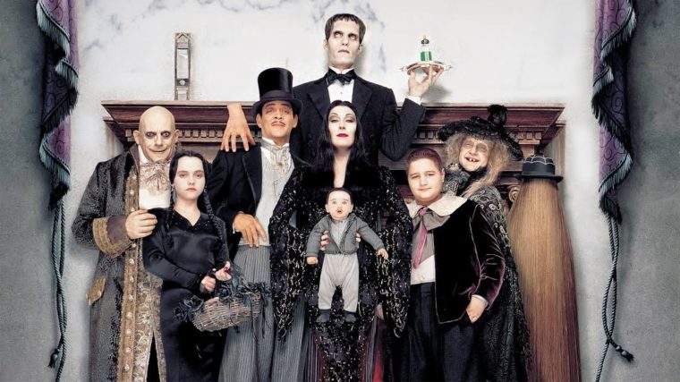 Cena do filme A Família Addams