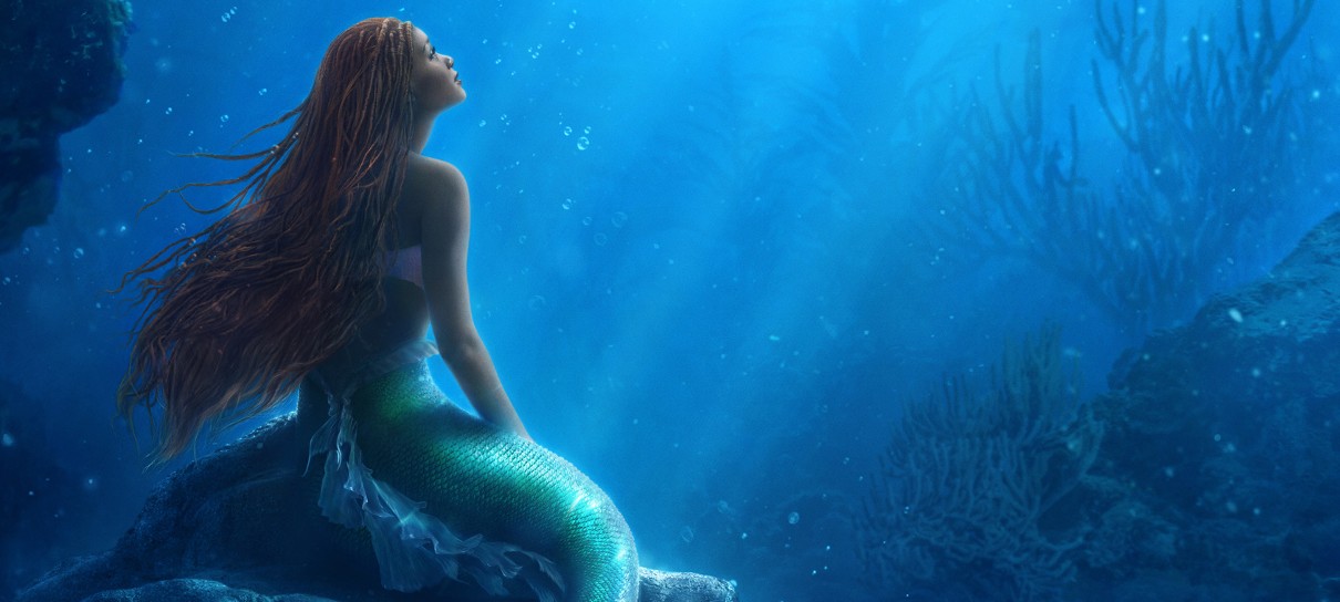 Live-action de A Pequena Sereia ganha cartaz com Ariel em destaque