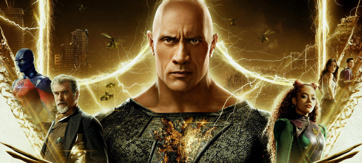 Adão Negro  Dwayne Johnson revela arte oficial e data de lançamento do  filme