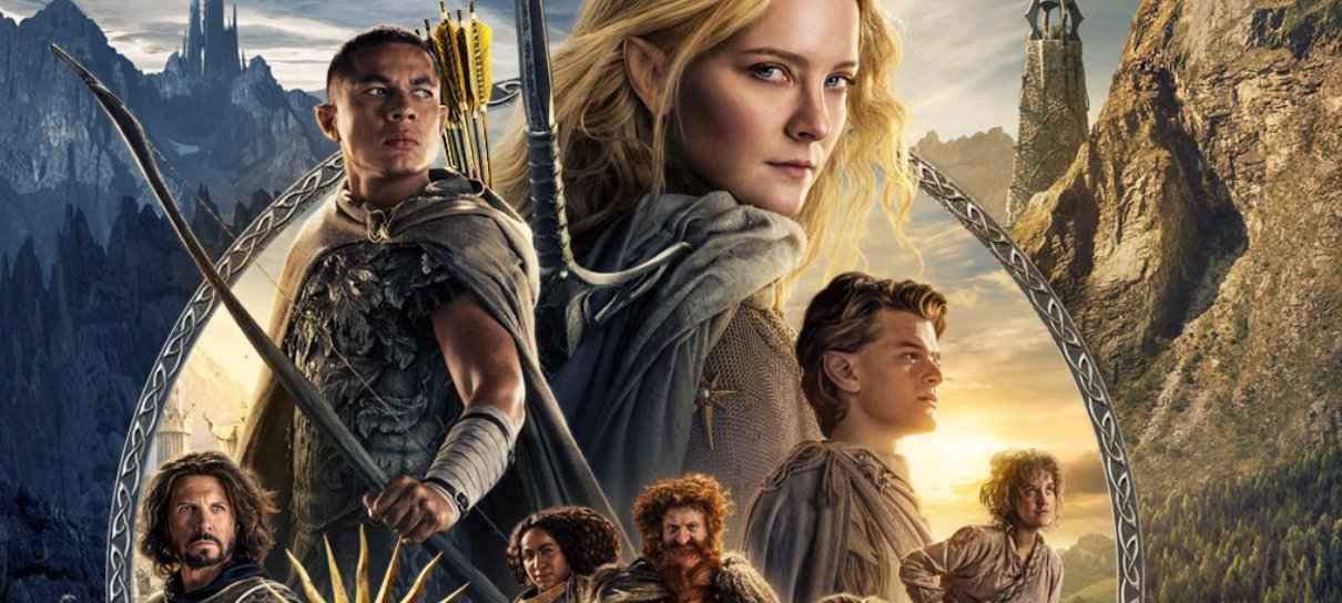 O Senhor dos Anéis: Os Anéis de Poder ganha cartaz bonitão para fim de temporada