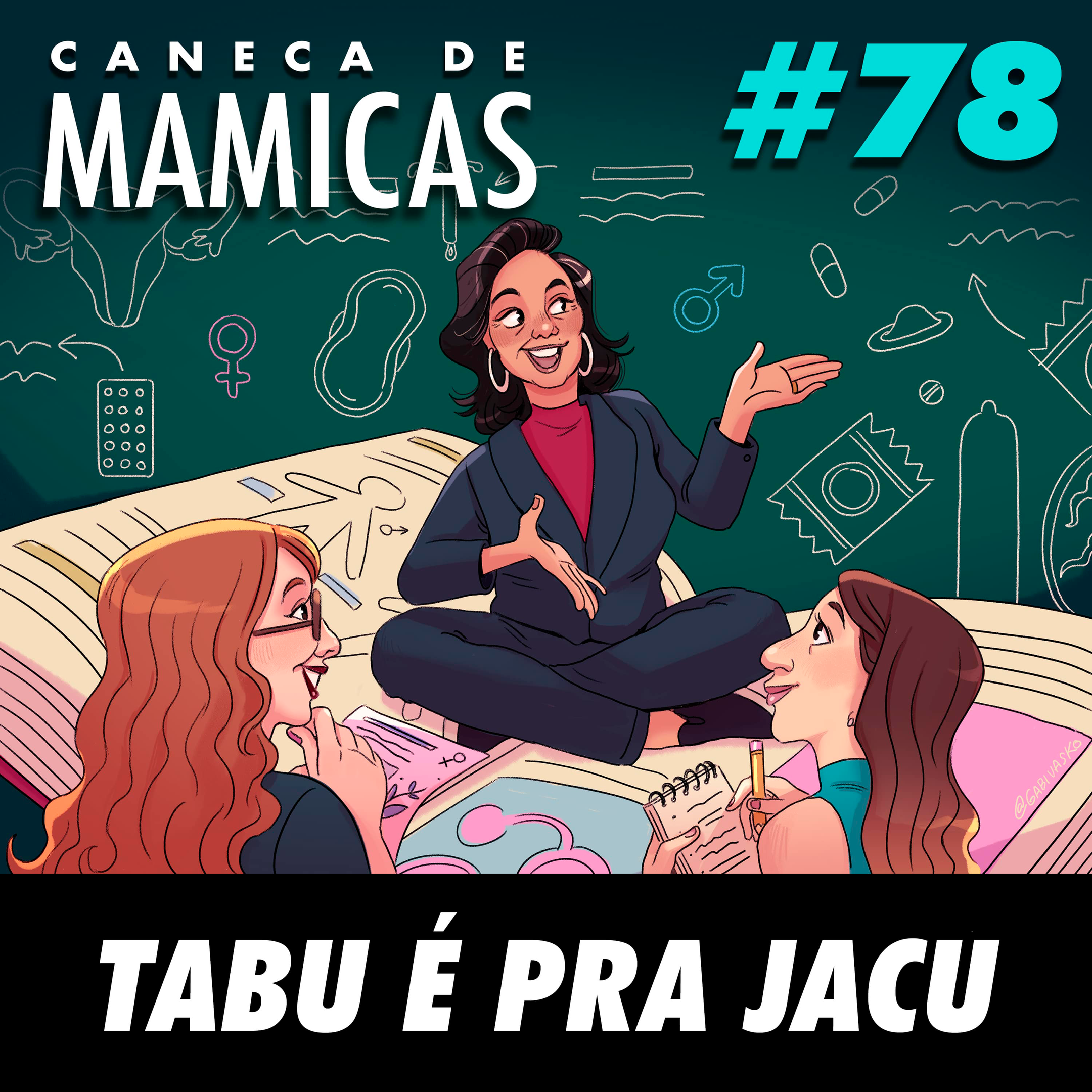 Caneca de Mamicas 78 - Tabu é pra jacu