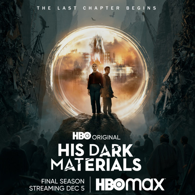 Cartaz da terceira e última temporada de His Dark Materials