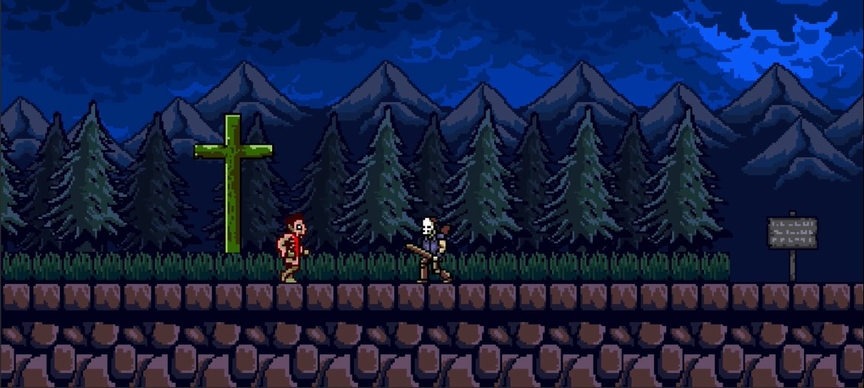 Infernax vai ganhar uma atualização temática de halloween nesta terça-feira (25)