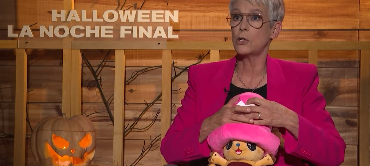 Jamie Lee Curtis volta a declarar amor por One Piece (e Chopper) em vídeo fofo