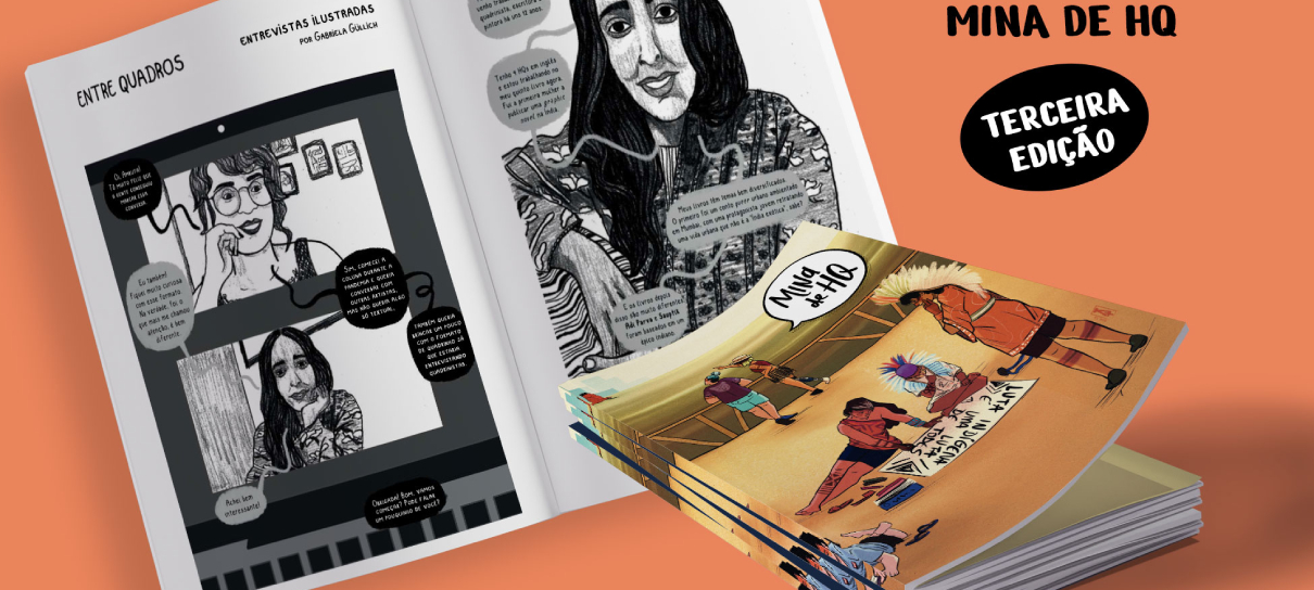 Novo número da revista Mina de HQ busca financiamento