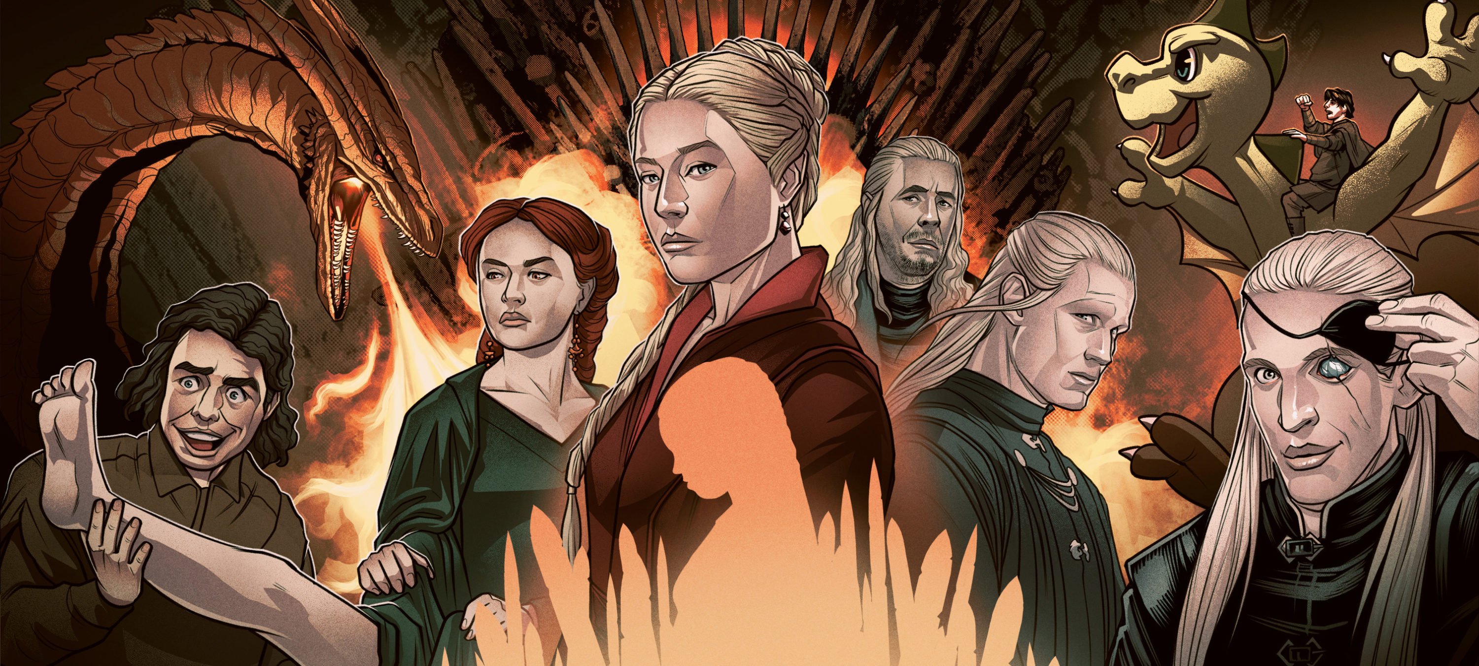 House of the Dragon: conspirações, traições e pack do pezinho