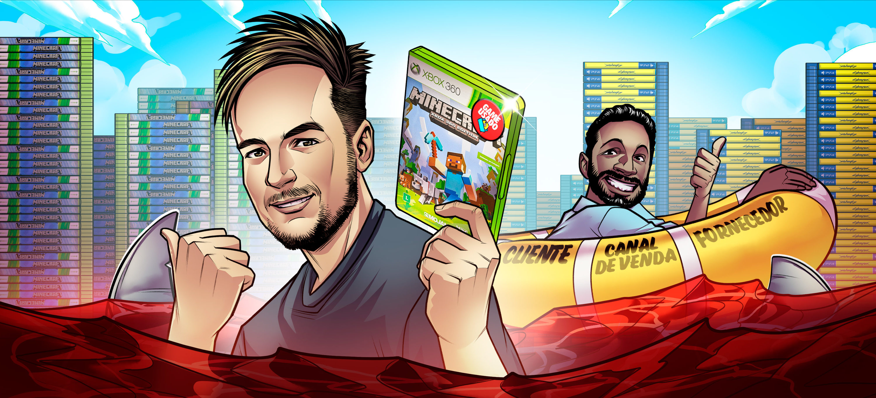 Capa do episódio Nadando no oceano vermelho do mercado de jogos