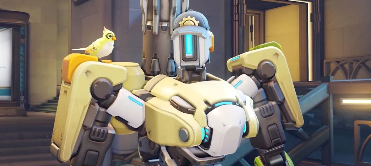 Bastion ganha data para voltar em Overwatch 2
