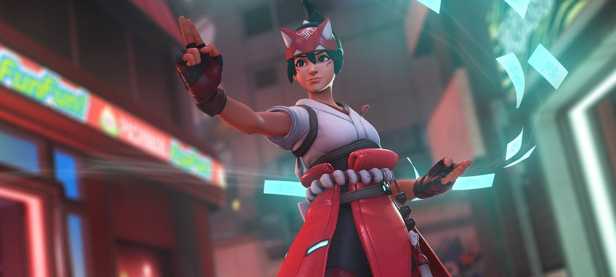 Overwatch 2 lança curta animado para sua nova heroína, Kiriko