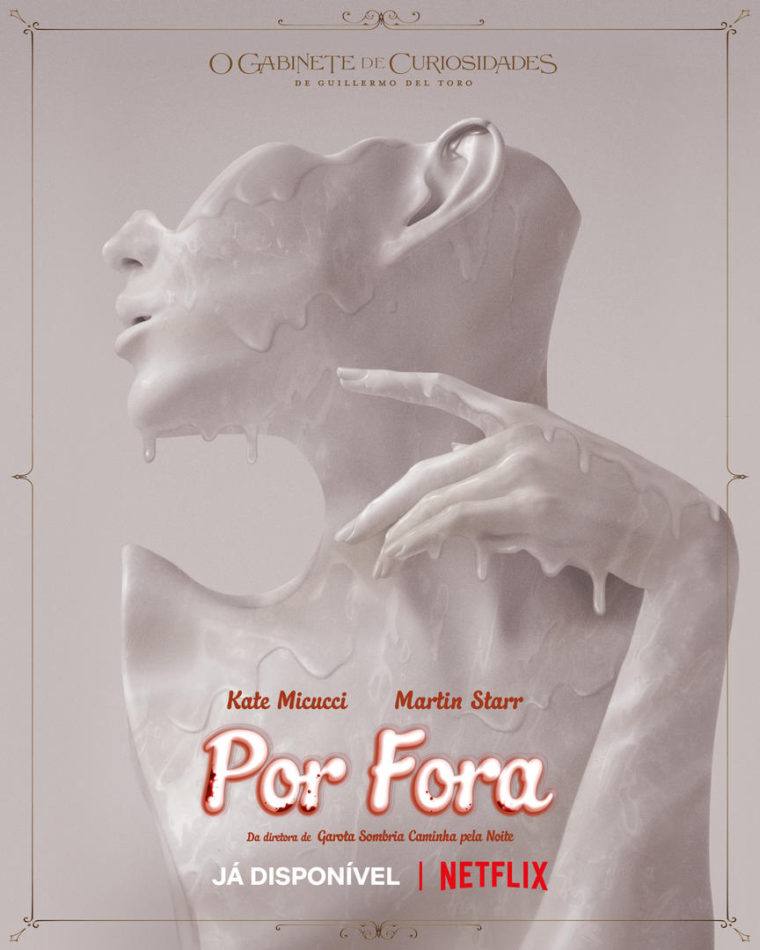 Cartaz do episódio Por Fora de O Gabinete de Curiosidades de Guillermo Del Toro