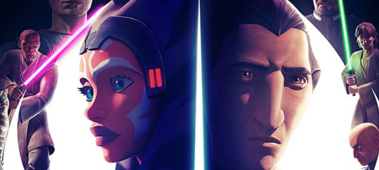Star Wars: Histórias dos Jedi ganha novo cartaz com Dookan jovem e Ahsoka