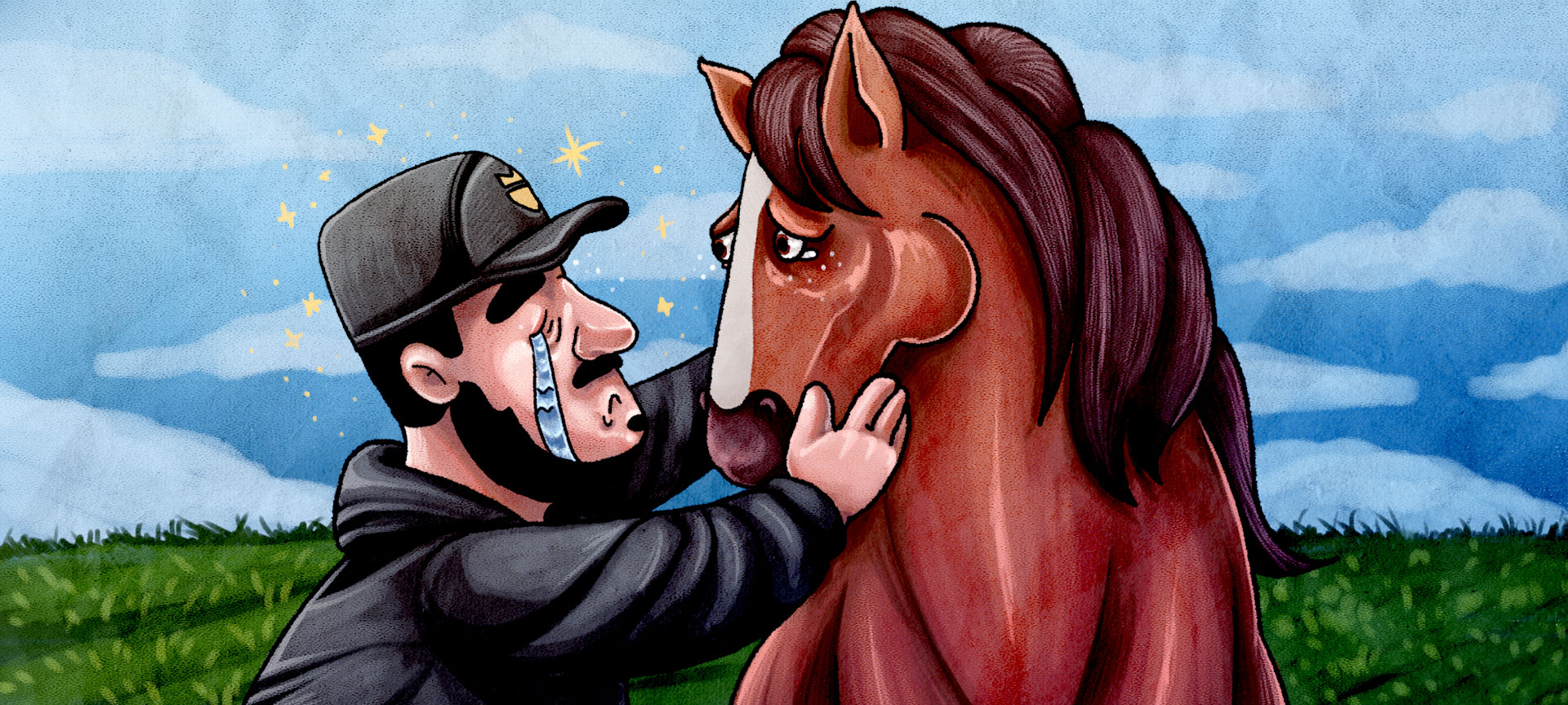 QUASE COMPREI UM CAVALO