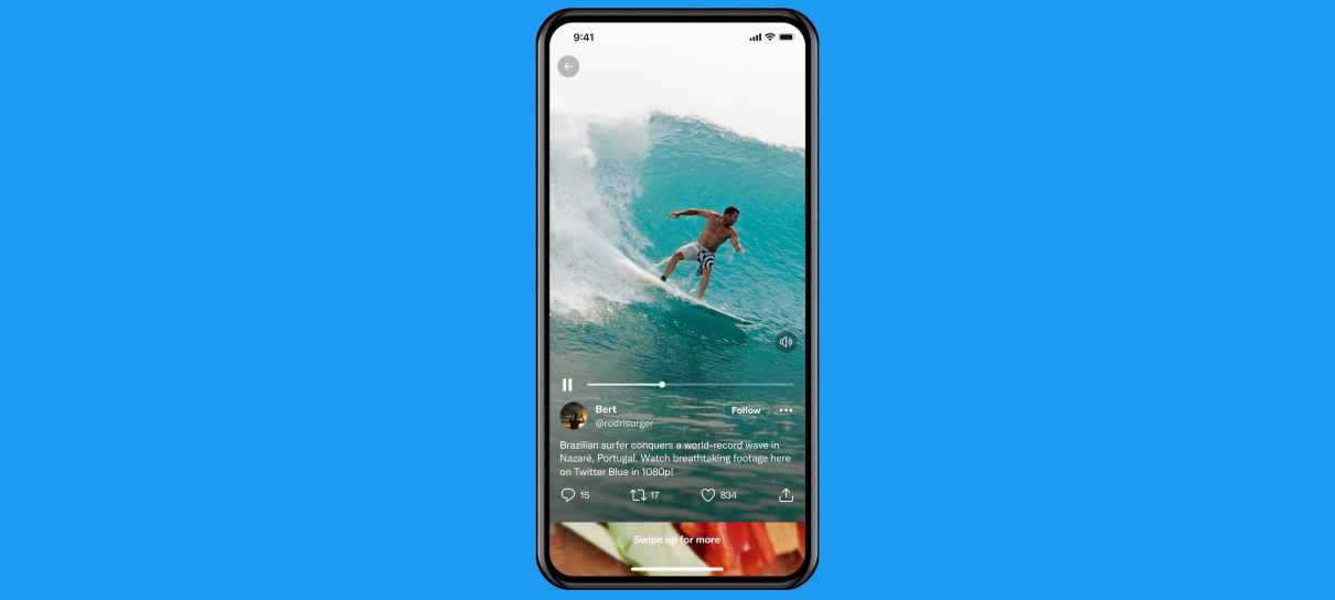 Twitter muda player de vídeos e cria feed no estilo TikTok