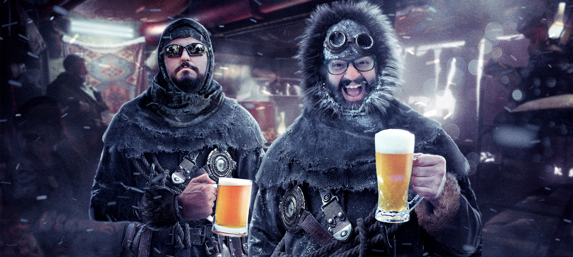 Frostpunk - Fica! Tem cerveja!