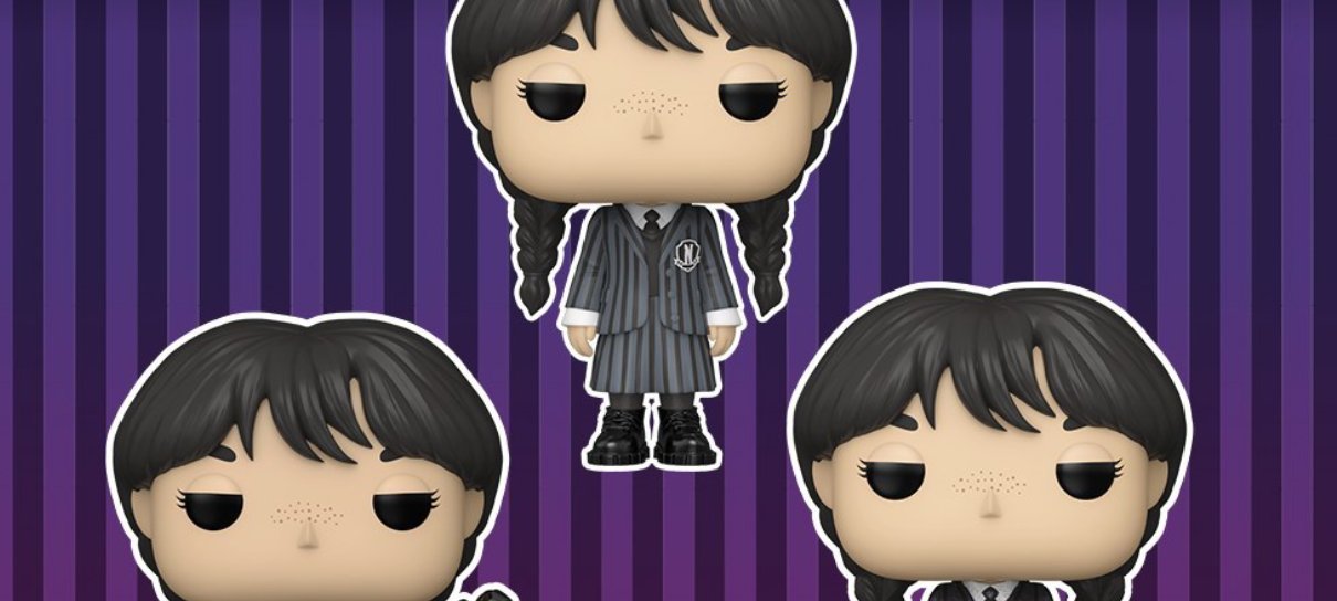 Funko revela colecionáveis da série da Wandinha