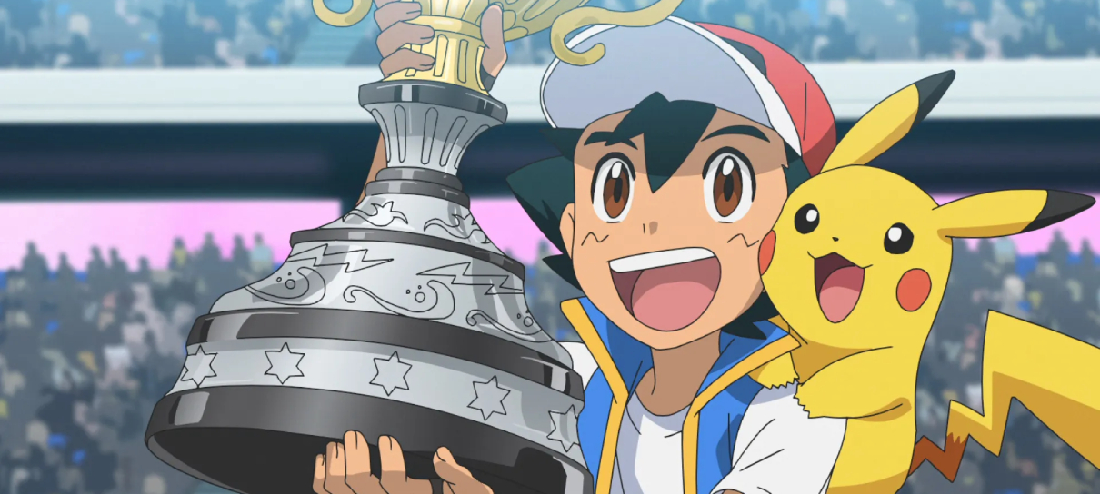 Após 25 anos, Ash finalmente vira Campeão Mundial em  Pokémon: Jornadas Supremas