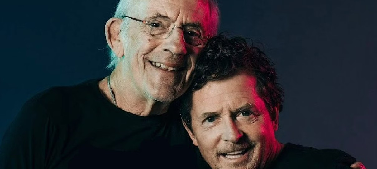 Michael J. Fox e Christopher Lloyd divulgam mais fotos de reencontro emocionante