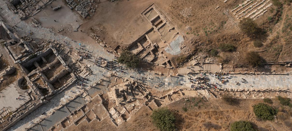 Distrito de 1.400 anos é encontrado embaixo de ruínas na Turquia