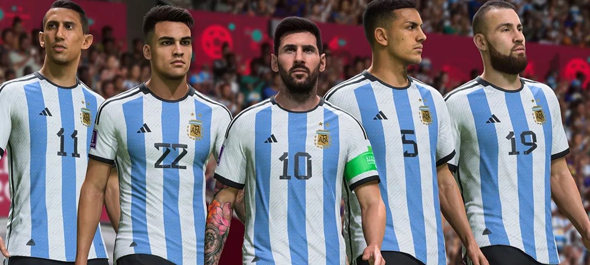 FIFA 23 prevê Argentina como campeã da Copa do Mundo de 2022