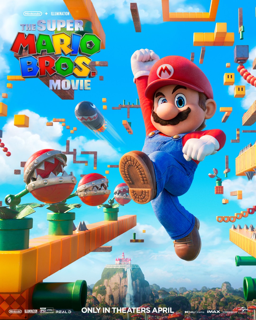 Filme Super Mario Bros. ganha cartazes com Luigi e armadilhas