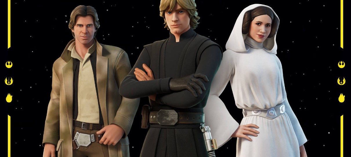 Star Wars no Fortnite: veja skins e detalhes do evento deste sábado