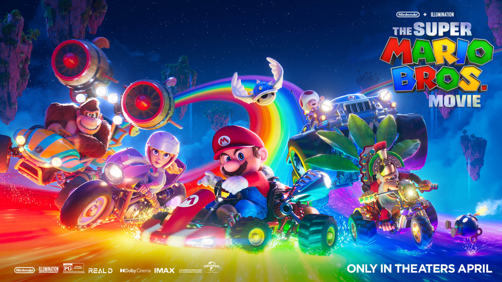 Poster Cartaz Jogo Super Mario Kart - Pop Arte Poster - Pôster