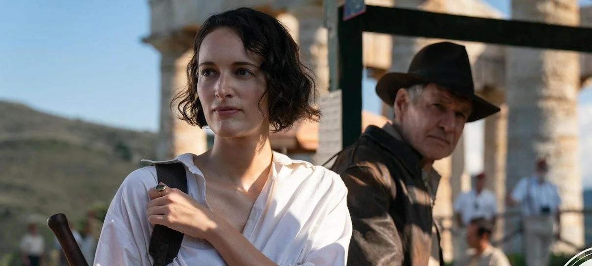 Phoebe Waller-Bridge aparece como afilhada de Indiana Jones em foto do novo filme
